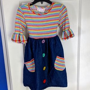 Rainbow dress